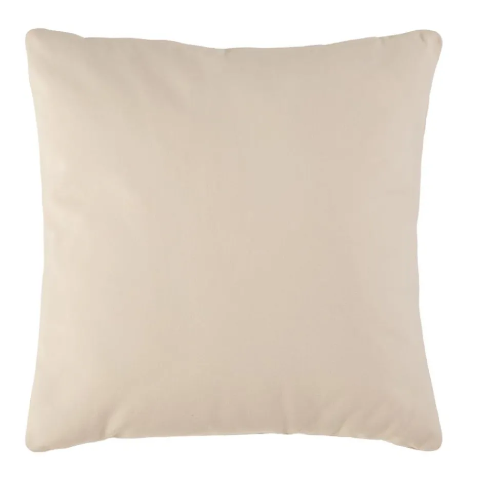 Acua Coussin beige en coton maison^Banak