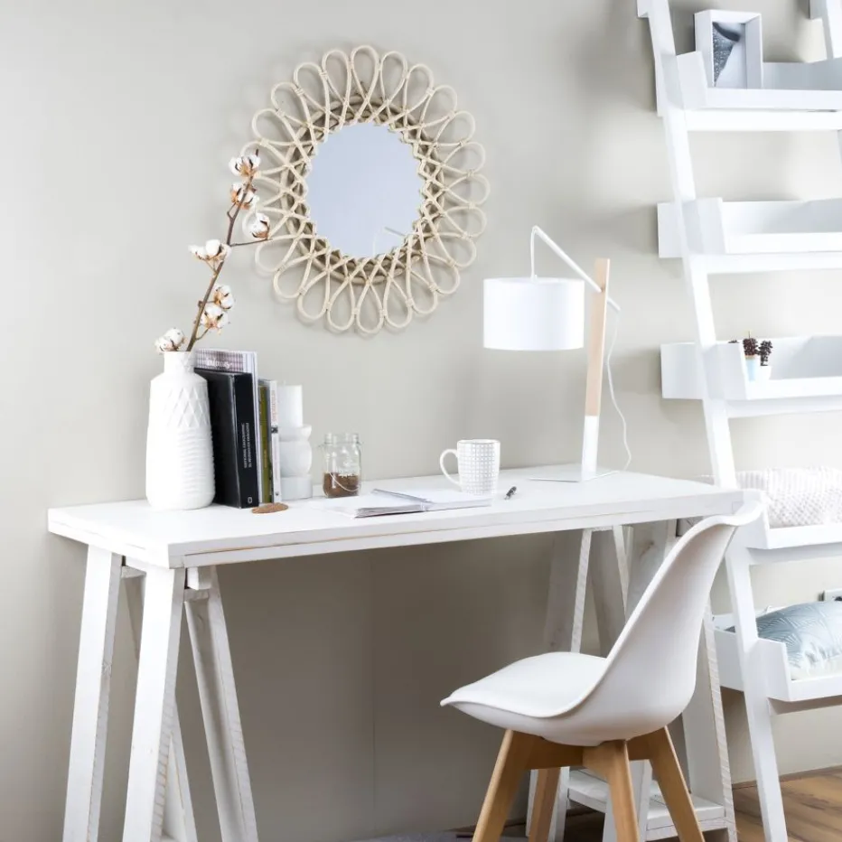 Aik Miroir 60d rotin naturel^Banak Clearance