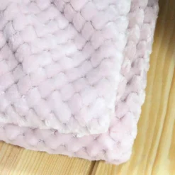 Alfie Couverture rose 130x170^Banak Outlet