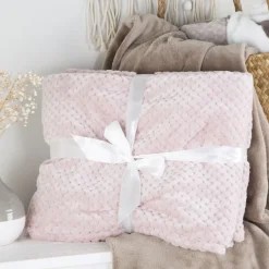 Alfie Couverture rose 130x170^Banak Outlet