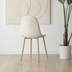 Allende Chaise rembourrée blanche^Banak Outlet