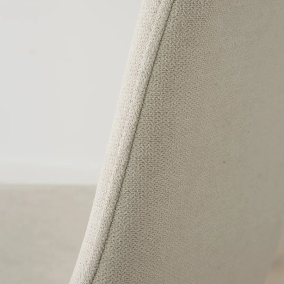 Allende Chaise rembourrée blanche^Banak Outlet
