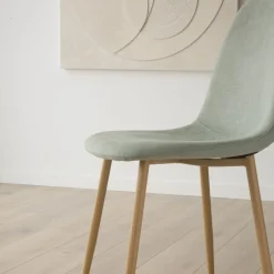 Allende Chaise rembourrée bleu aigue-marine^Banak Clearance