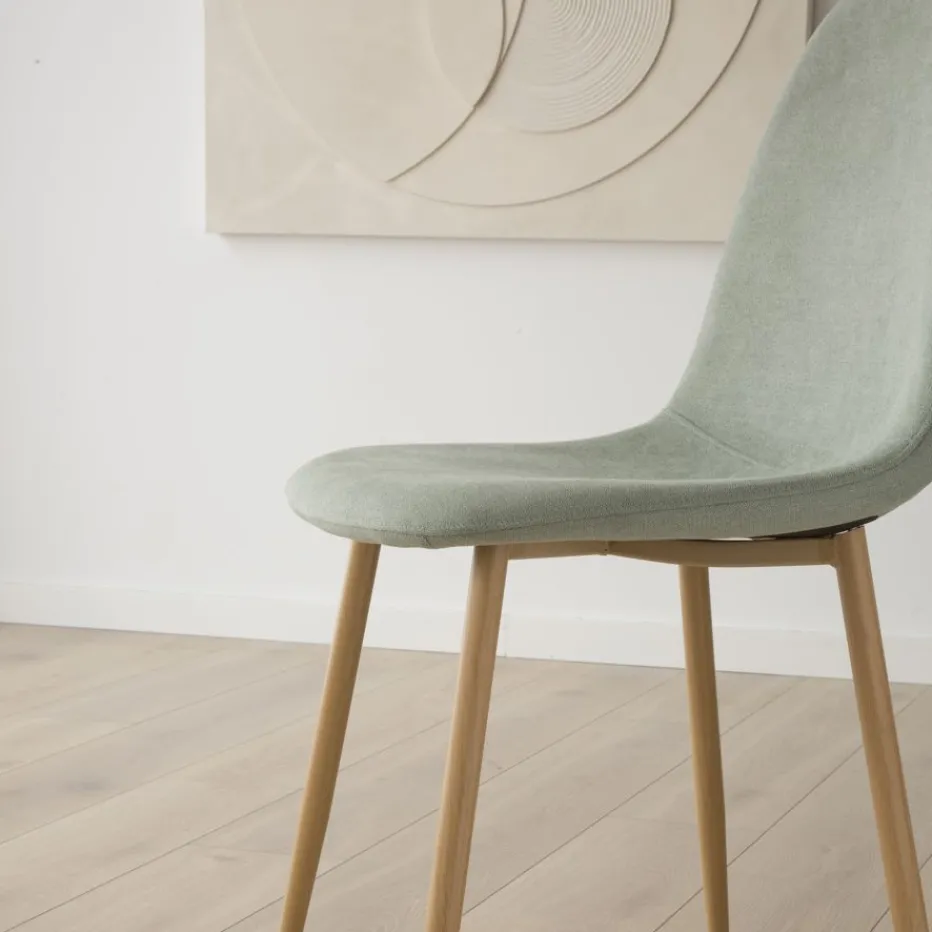 Allende Chaise rembourrée bleu aigue-marine^Banak Clearance
