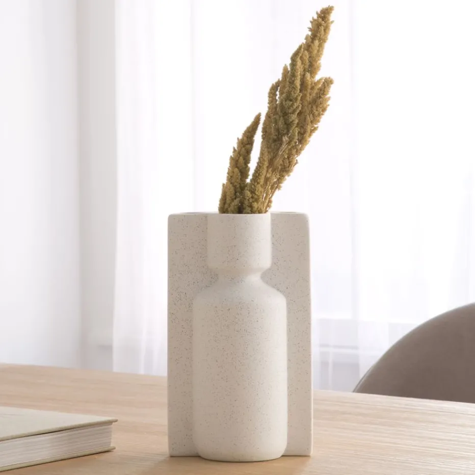 Anak Pot en céramique blanc^Banak Outlet