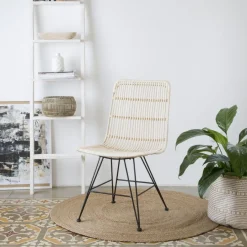 Apur Chaise rotin naturel^Banak Discount