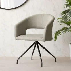 Austen Chaise de bureau de couleur beige^Banak Hot