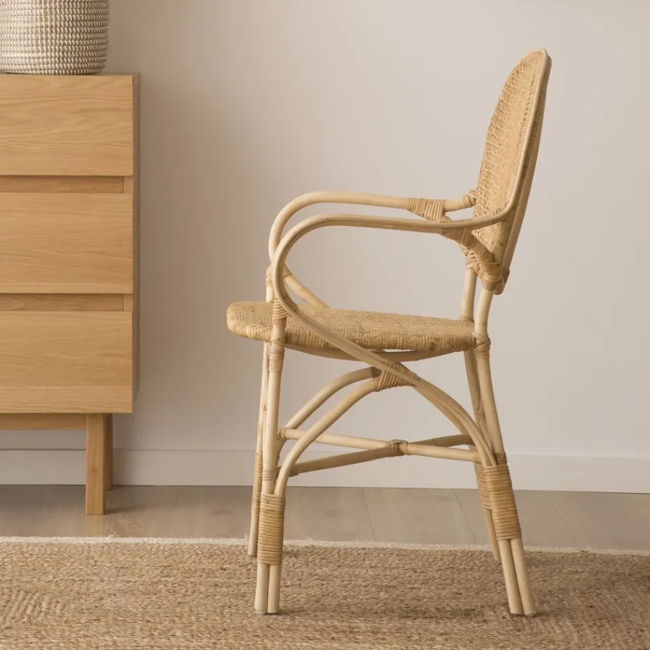 Azur Fauteuil en rotin naturel^Banak Sale
