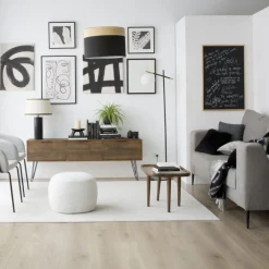 Baltic Meuble tv en bois massif et métal^Banak Outlet