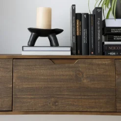 Baltic Meuble tv en bois massif et métal^Banak Outlet