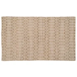 Barka Tapis de salon en jute et coton^Banak Sale