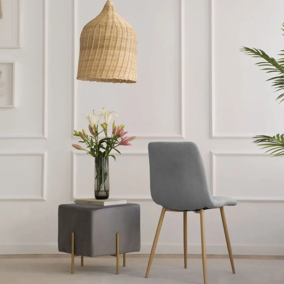 Basilea Chaise rembourrée gris^Banak Best