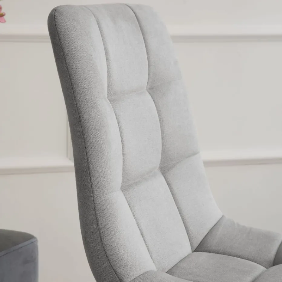Basilea Chaise rembourrée gris^Banak Best