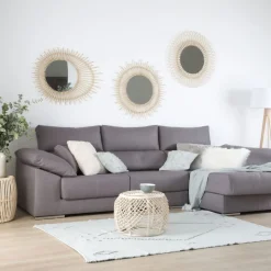Beira Miroir rotin naturel^Banak