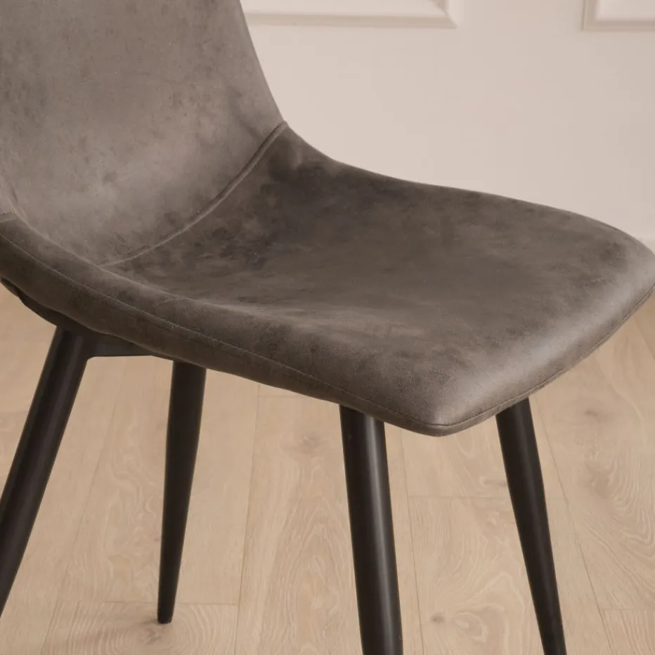 Belmont Chaise rembourrée gris^Banak Hot