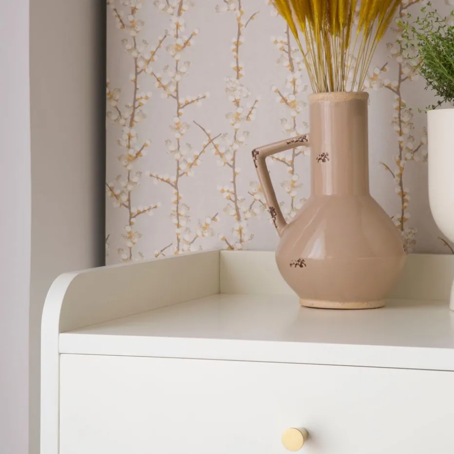 Berna Commode en bois laqué blanc^Banak Outlet