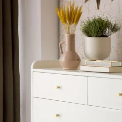 Berna Commode en bois laqué blanc^Banak Discount