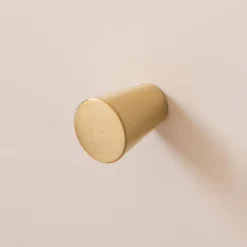 Berna Table de chevet en bois laqué blanc^Banak Online