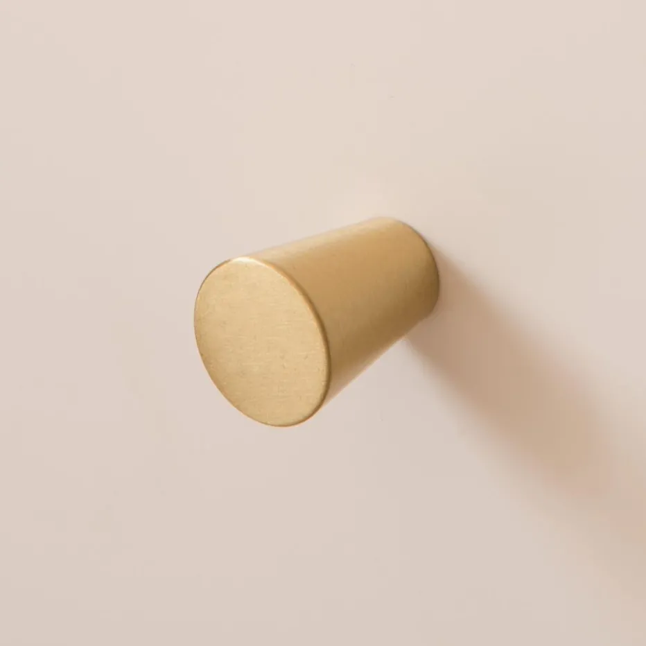 Berna Table de chevet en bois laqué blanc^Banak Online