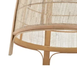 Bety Lustre en bambou lin naturel marron^Banak Discount