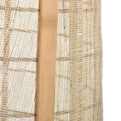 Bety Lustre en bambou lin naturel marron^Banak Discount