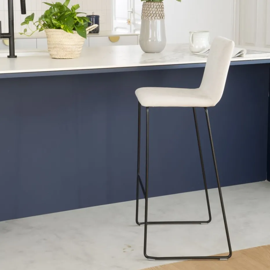Blues Tabouret haut noir^Banak
