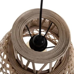 Boly Lampe de plafond en rotin naturel^Banak Online