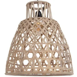 Boly Lampe de plafond en rotin naturel^Banak Online