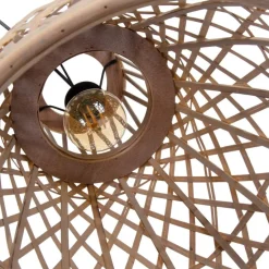 Boly Lampe de plafond en rotin naturel^Banak Online