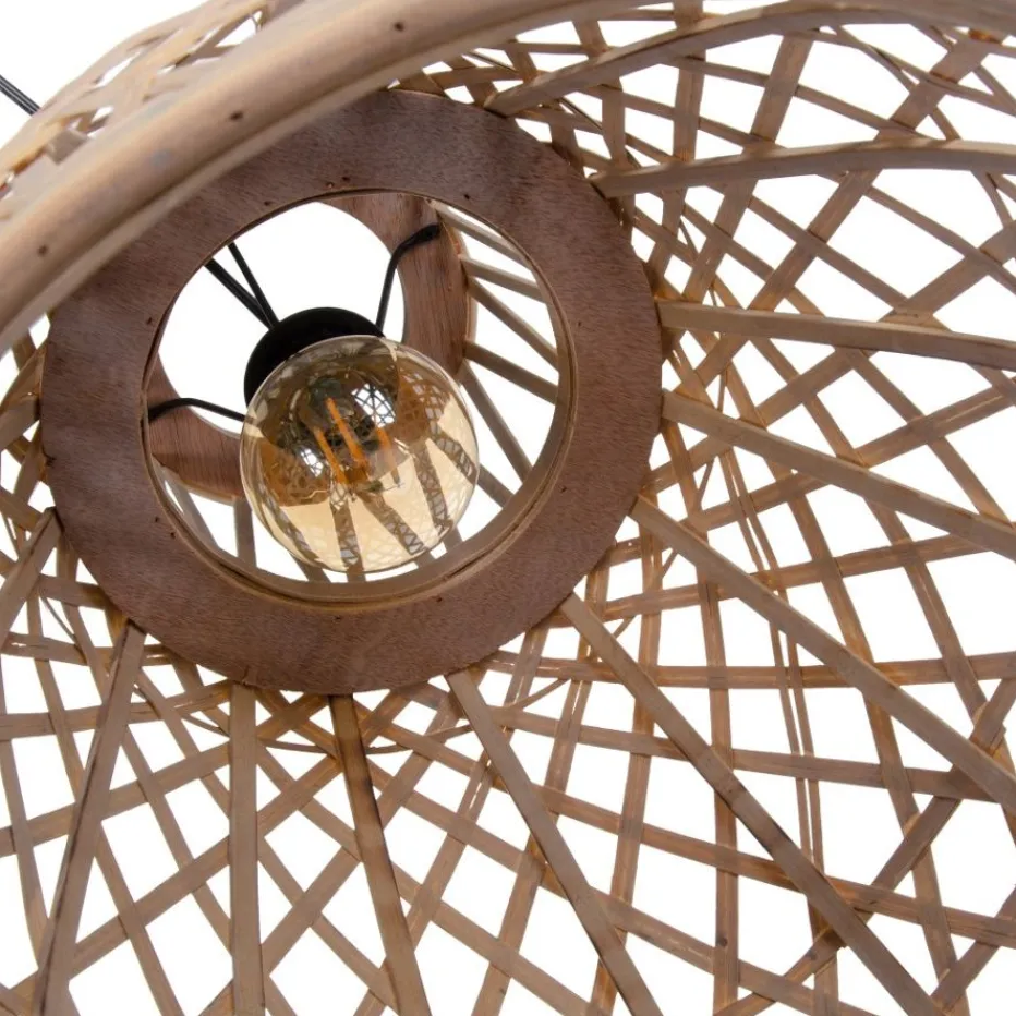 Boly Lampe de plafond en rotin naturel^Banak Online