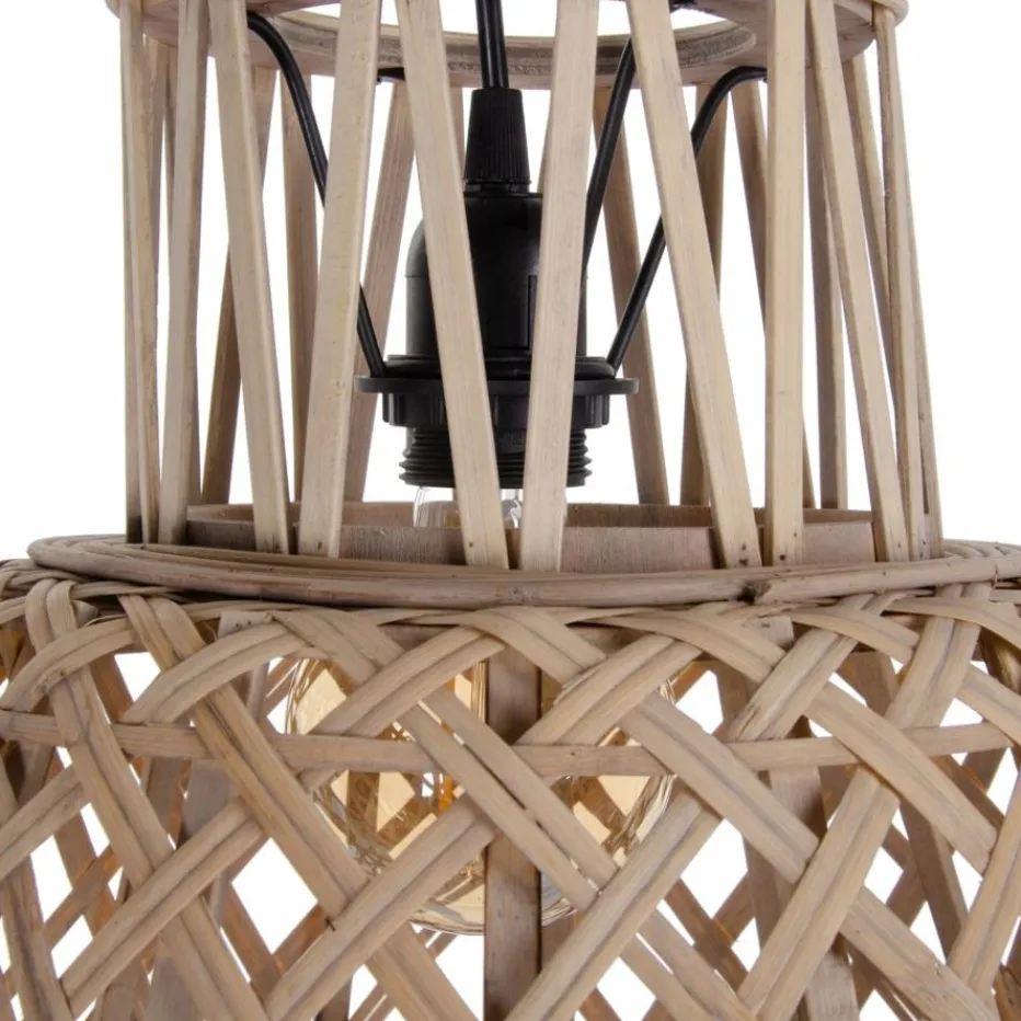 Boly Lampe de plafond en rotin naturel^Banak Online
