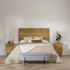 Brisbane Banque décoffrage avec rangement rembourré gris^Banak Online