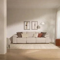 Bruni Canapé 4 places beige^Banak Outlet