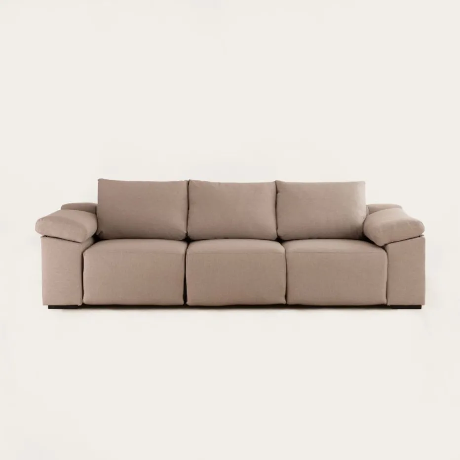 Bruni Canapé 4 places taupe^Banak New