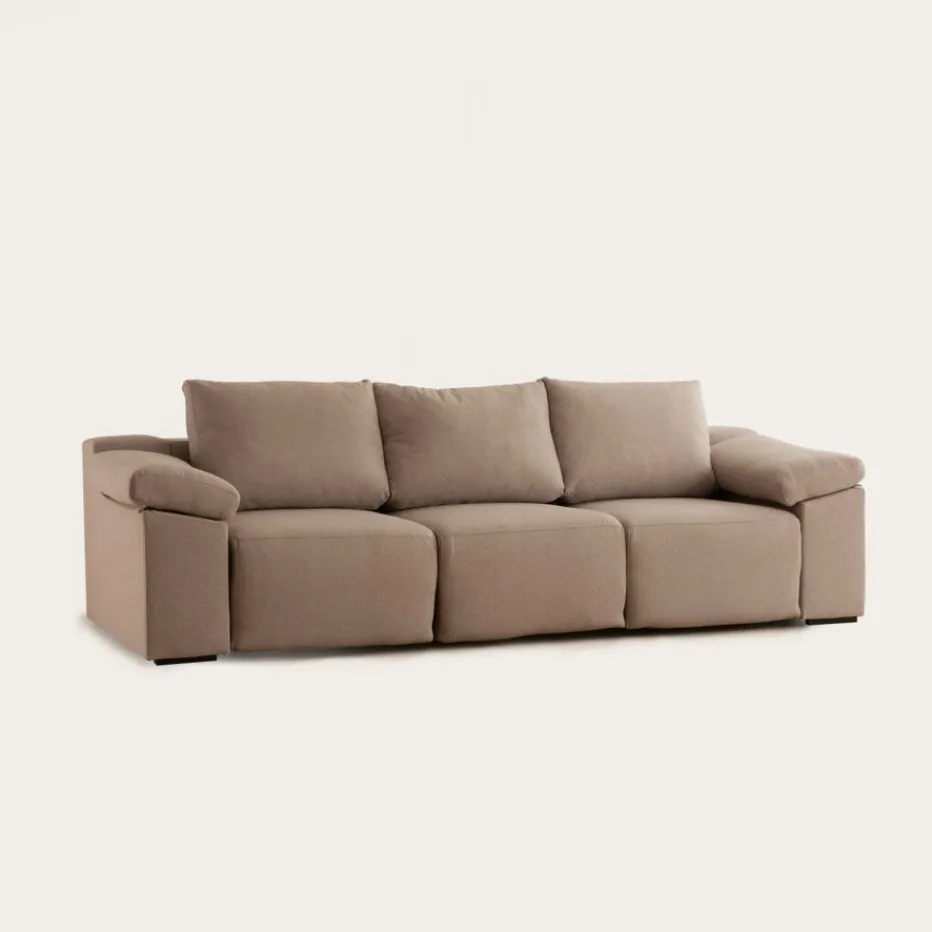 Bruni Canapé 4 places taupe^Banak New