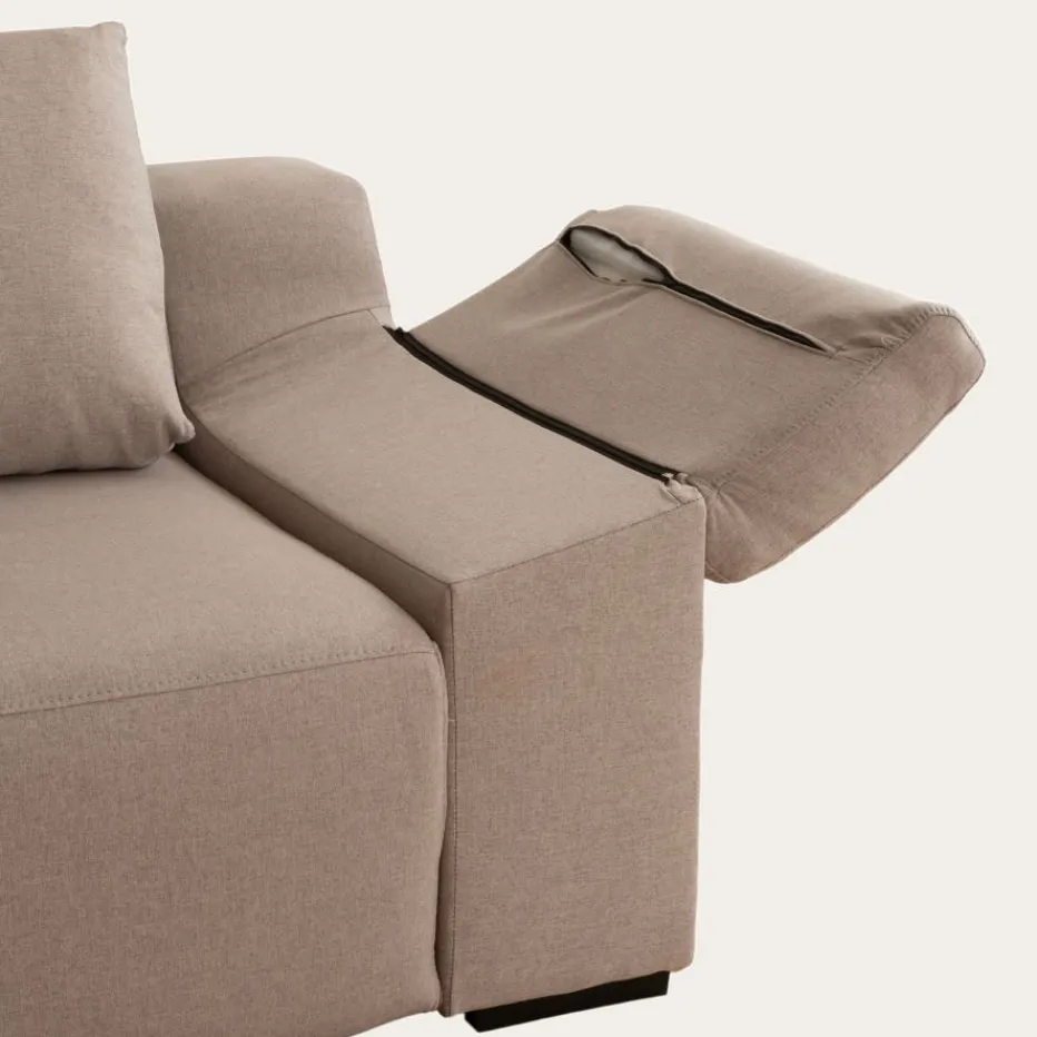 Bruni Canapé 4 places taupe^Banak New
