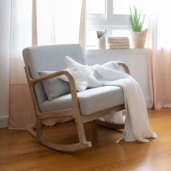 Bruno Fauteuil d'allaitement gris^Banak Online