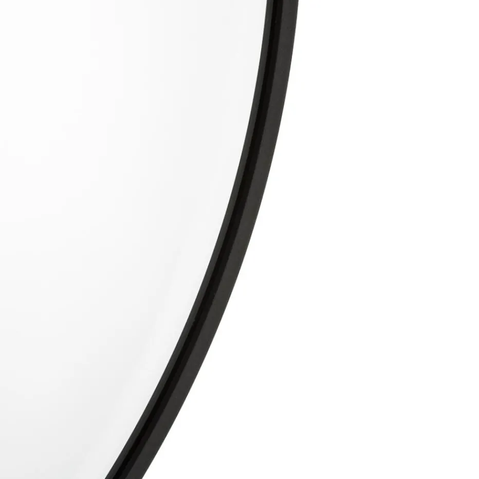 Caly Miroir noir en aluminium - verre^Banak Best