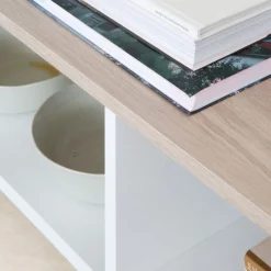 Canes Meuble tv petit blanc mat et naturel duna^Banak Sale