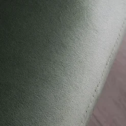 Chaise Nilsa en velours vert d'eau^Banak Online
