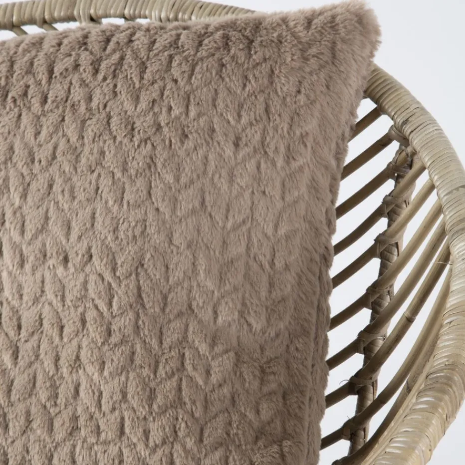 Chay Coussin chevron taupé^Banak Hot