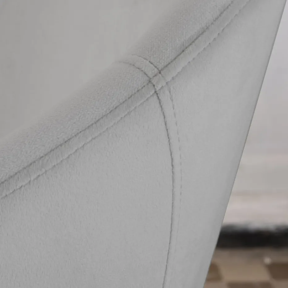 Coco Chaise velours gris^Banak Sale