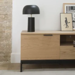 Coimbra Meuble tv en bois et métal^Banak New