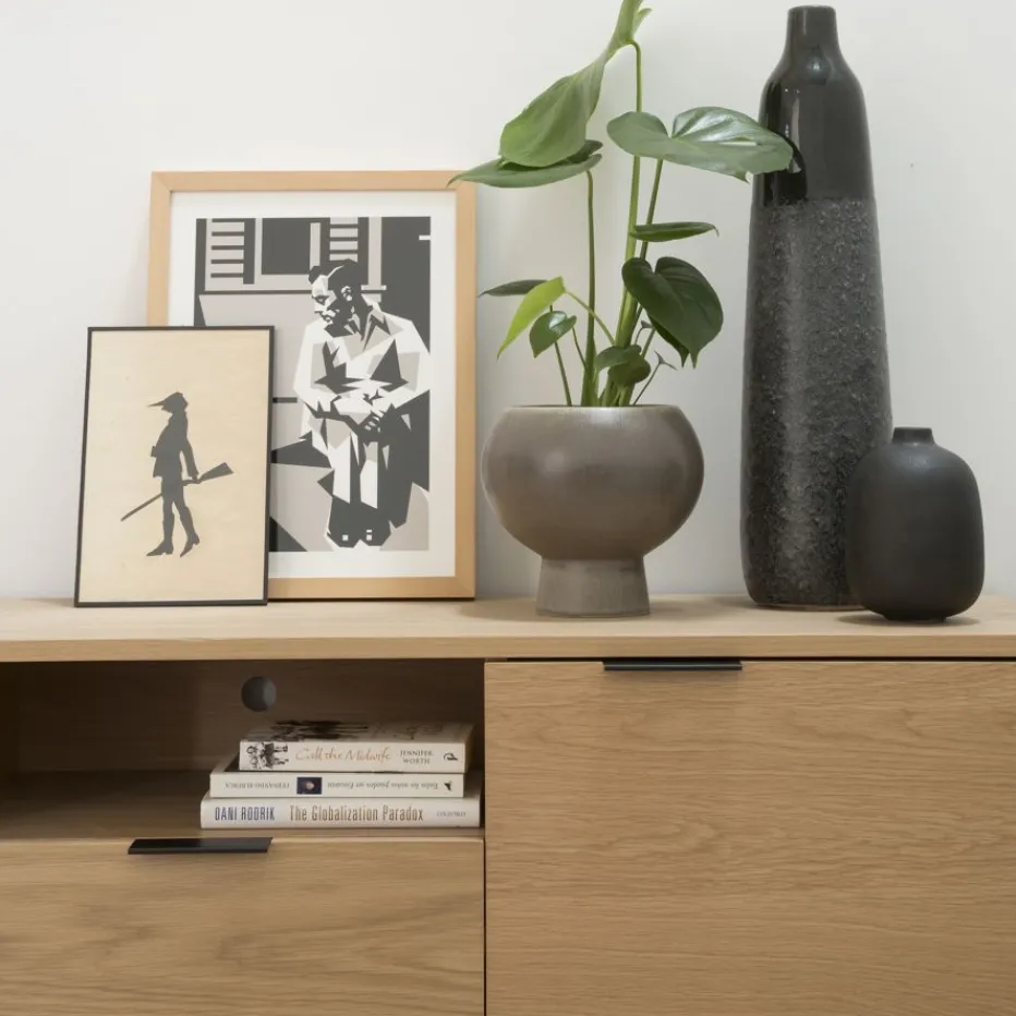 Coimbra Meuble tv en bois et métal^Banak New