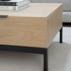 Coimbra Table basse en bois et métal^Banak Online