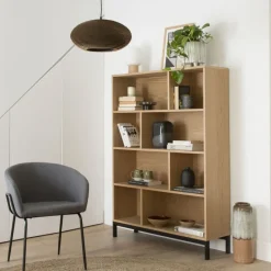 Coimbra étagère en bois et métal^Banak Hot
