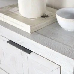 Cuzco Commode en bois massif blanc wild^Banak Sale