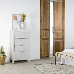 Cuzco Commode en bois massif blanc wild^Banak Best