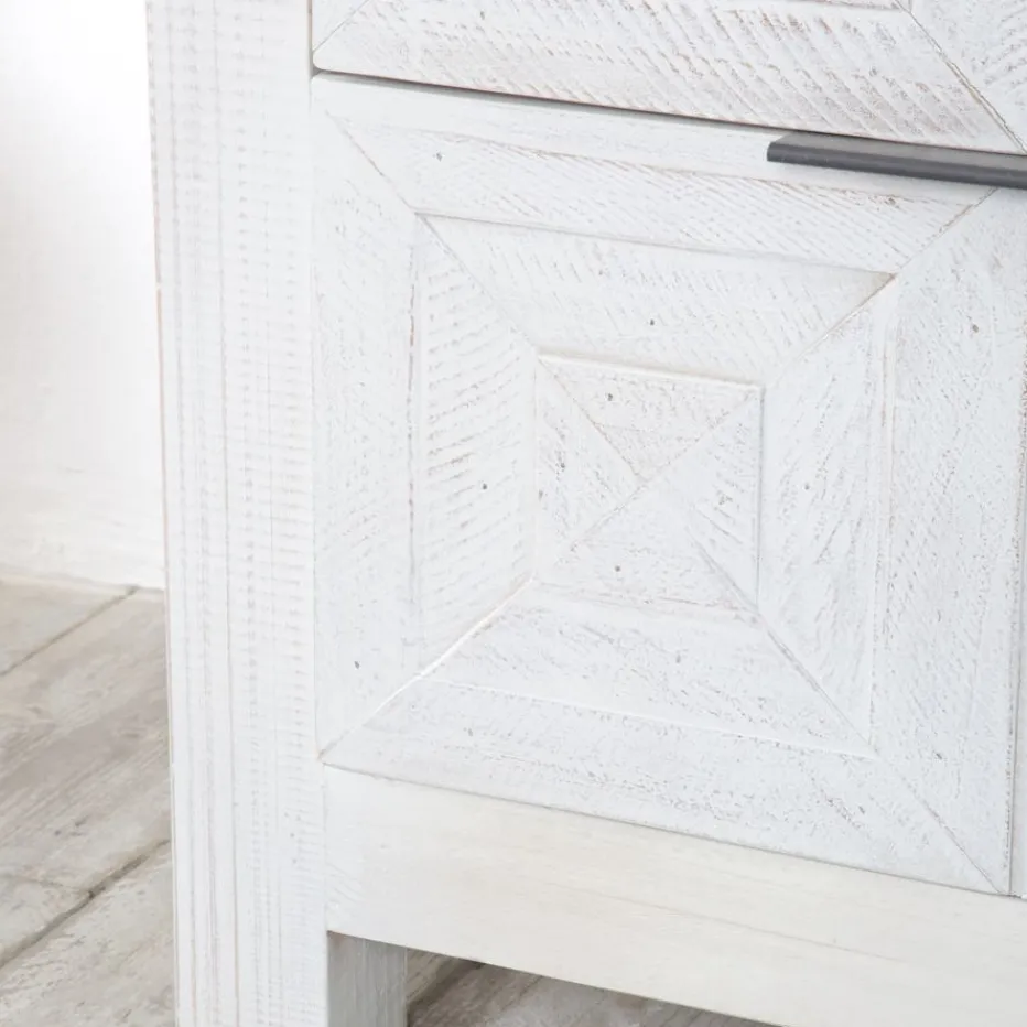 Cuzco Commode en bois massif blanc wild^Banak Best