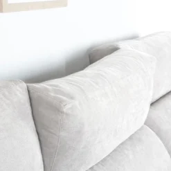 Dandy Canapé d'angle droite 4 places beige avec rangement^Banak New